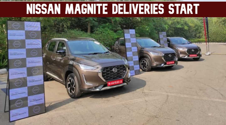 Nissan Magnite Delivery Starts - Most Affordable Compact SUV Nissan Magnite Delivery Starts - Most Affordable Compact SUV
