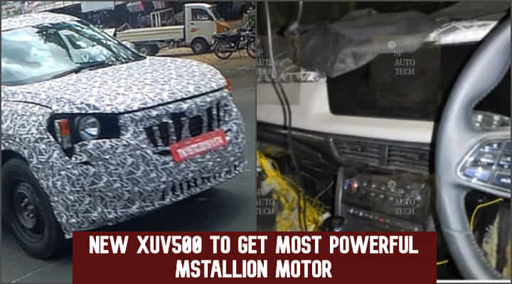 New 2021 Mahindra XUV500 Turbo Petrol To Be Powered By Most Powerful Stallion Engine New 2021 Mahindra XUV500 Turbo Petrol To Be Powered By Most Powerful Stallion Engine