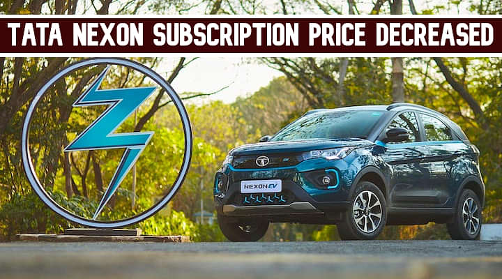 Tata Nexon EV Subscription Price Slashed - Check Out All Details!