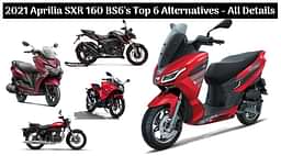 Top Six Alternatives Of The New 2021 Aprilia SXR 160 - Suzuki Burgman Street 125 To Honda Hornet 2.0!