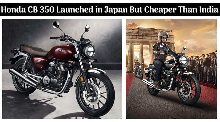 Made in India Honda H'Ness CB 350 Launched in Japan; Cheaper Than India - Details