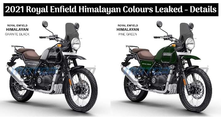 Upcoming 2021 Royal Enfield Himalayan To Get Three New Colour Variants - Images