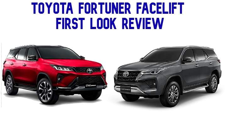 2021 Toyota Fortuner Facelift First Look Review - Better Than Before?