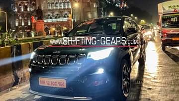 2021 Jeep Compass Facelift Spied