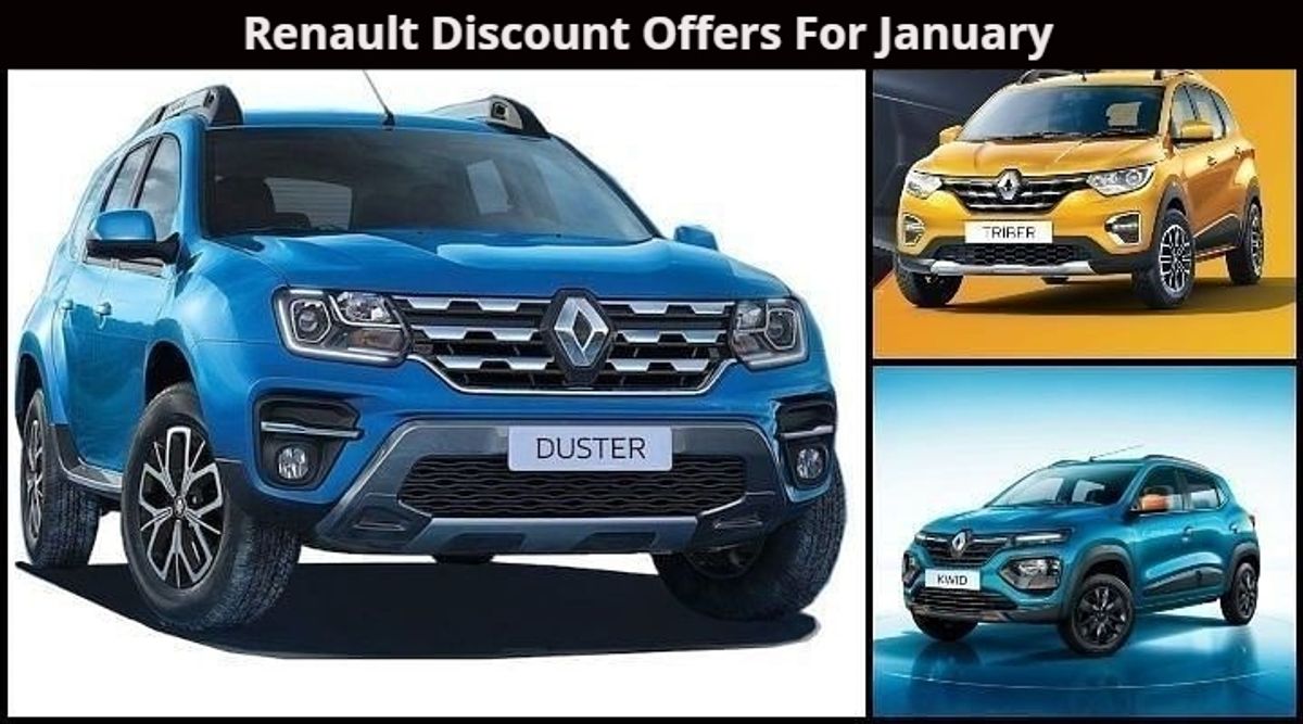 Latest Renault Discount Offers For January 2021 - Details Latest Renault Discount Offers For January 2021 - Details