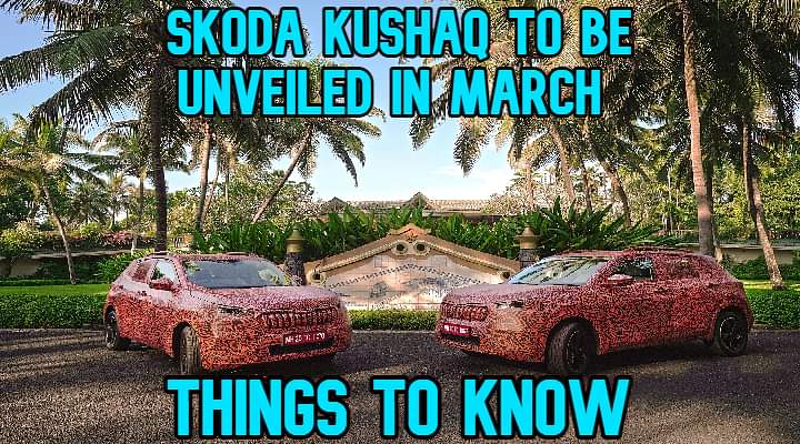 Made in India Skoda Kushaq To Come In March - Gets 3 Gearbox Options Made in India Skoda Kushaq To Come In March - Gets 3 Gearbox Options