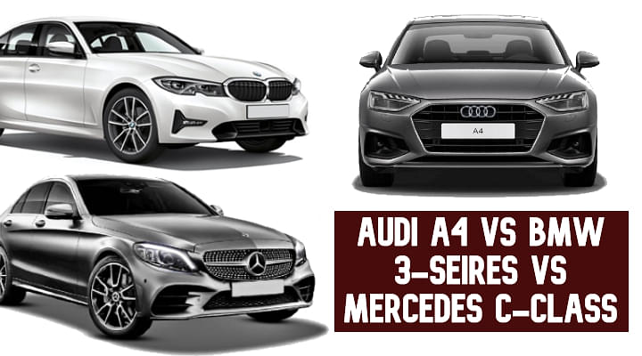 Audi A4 Vs BMW 3-Series Vs Mercedes C-Class - Spec Comparison