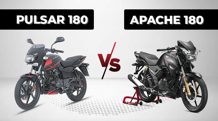 New Bajaj Pulsar 180 vs TVS Apache 180 - Which 180cc Bike Should Be Your Pick? New Bajaj Pulsar 180 vs TVS Apache 180 - Which 180cc Bike Should Be Your Pick?
