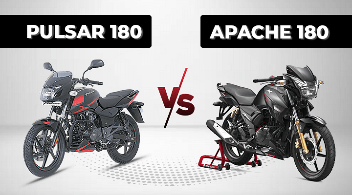 New Bajaj Pulsar 180 vs TVS Apache 180 - Which 180cc Bike Should Be Your Pick?