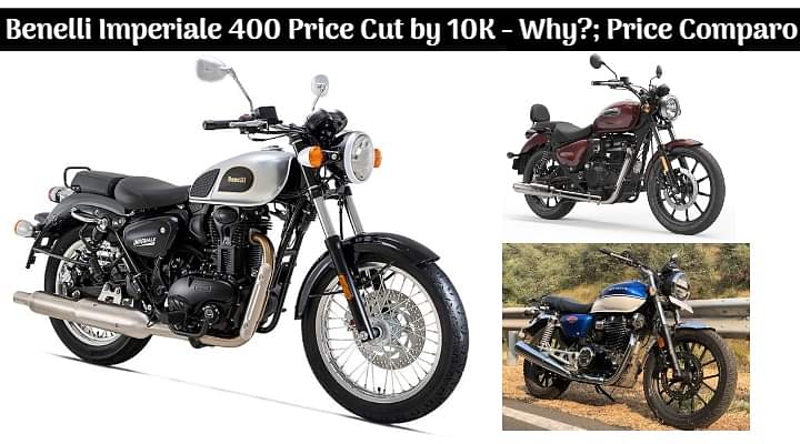 Benelli Imperiale 400 Price Reduced by Rs 10,000 - Here's Why? Price Comparison with Meteor 350, H'Ness CB 350