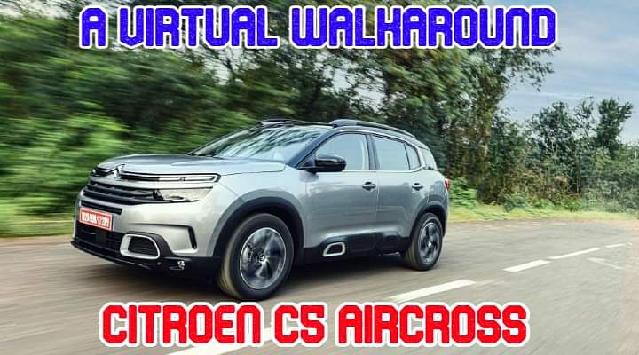 Citroen C5 Aircross Virtual Walkaround In Pictures