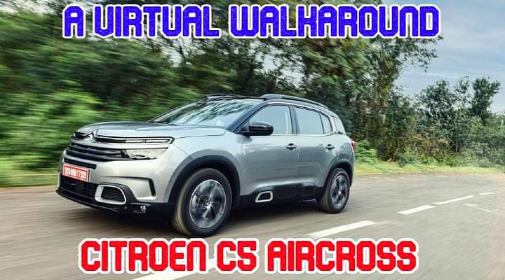 Citroen C5 Aircross Virtual Walkaround In Pictures Citroen C5 Aircross Virtual Walkaround In Pictures