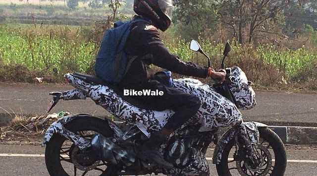 Bajaj Pulsar 250 Spied 