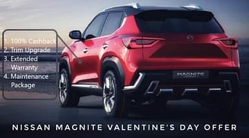 Nissan Magnite Valentine Offers