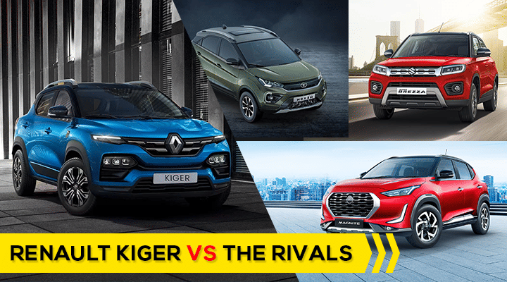 Renault Kiger vs Magnite vs Sonet vs Nexon vs Venue vs XUV300 vs EcoSport vs Vitara Brezza - Spec Comparison Renault Kiger vs Magnite vs Sonet vs Nexon vs Venue vs XUV300 vs EcoSport vs Vitara Brezza - Spec Comparison