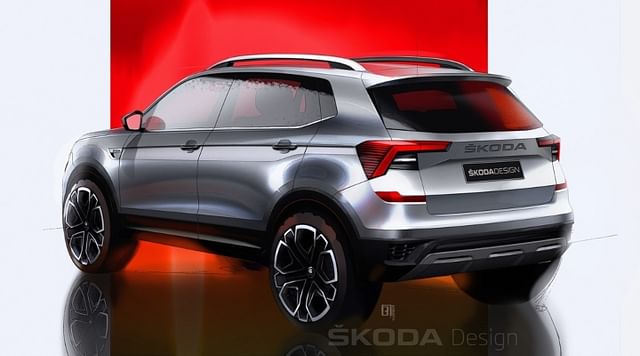 Skoda Kushaq Official Sketches