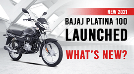 India's Cheapest Bike with Electric Start - Bajaj Platina 100 ES Launched; All Details