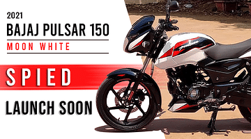 Feast Your Eyes On The New Bajaj Pulsar 150 Moon White Shade - Launch Soon