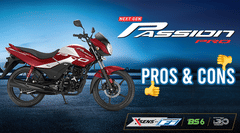 2021 Hero Passion Pro BS6 Pros and Cons - Should You Buy It?