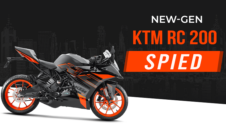 2021 KTM RC 200 Spied On Test in India - Launch Soon