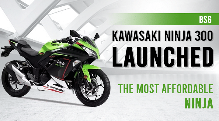 New 2021 Kawasaki Ninja 300 BS6 Launched - The Most Affordable Ninja in India