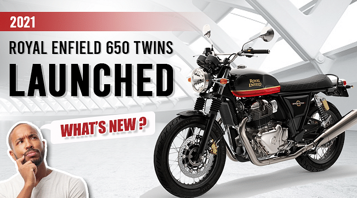 2021 Royal Enfield 650 Twins Launched; Variant-wise Price List and What's New?
