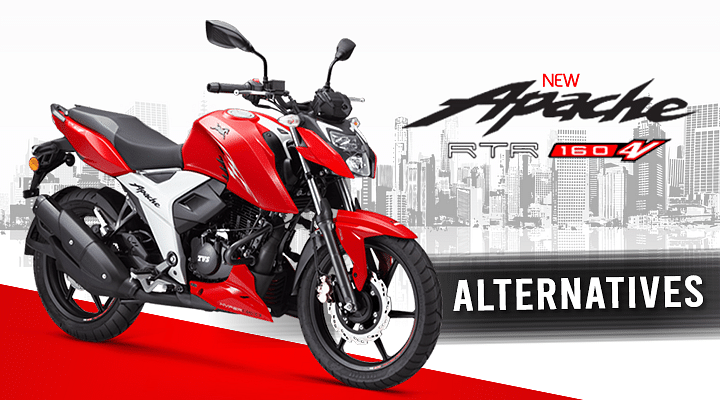 2021 TVS Apache RTR 160 4V Alternatives - Hero Xtreme 160R To Yamaha FZ-S V3