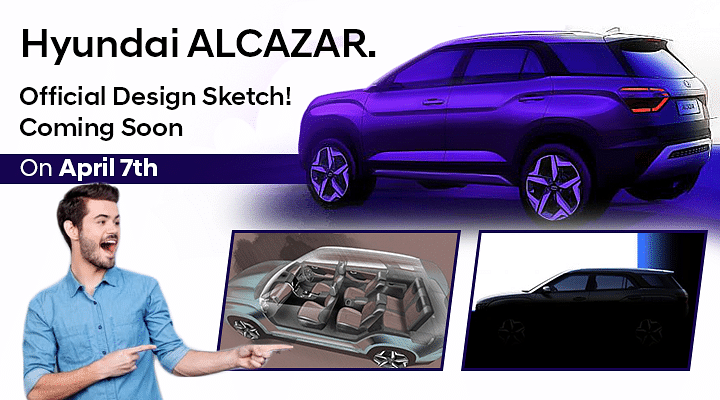 This Is How The Upcoming Hyundai Alcazar (7-Seat Creta) Looks Like