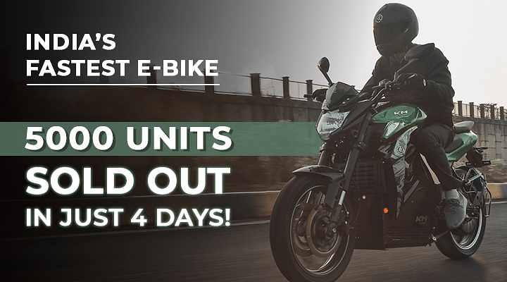 5000 units of India's Fastest Electric Bikes Sold Out in Just 4 Days - Kabira E-Bikes