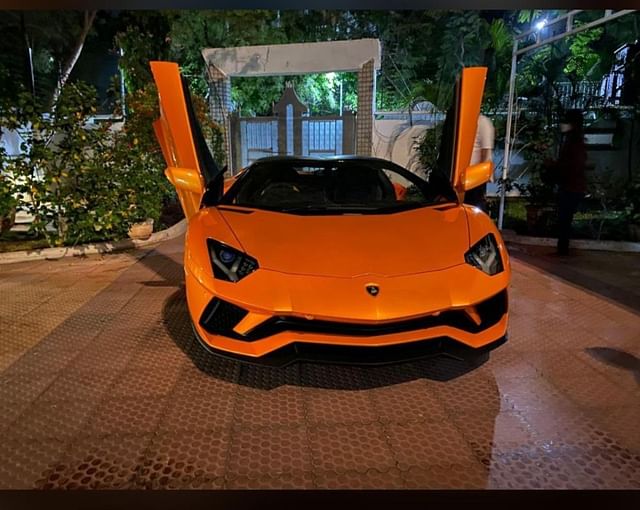 Prabhas Lamborghini Aventador Roadster S Image