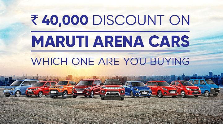 Avail Discount Up To Rs 40,000 On Maruti Arena Cars In March 2021