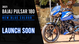 New Bajaj Pulsar 180 Blue Colour Variant Launch Soon - Have A Look At The Images
