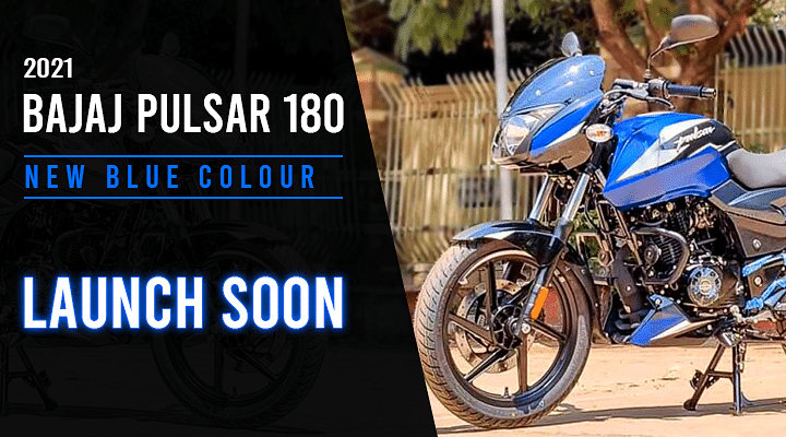 New Bajaj Pulsar 180 Blue Colour Variant Launch Soon - Have A Look At The Images