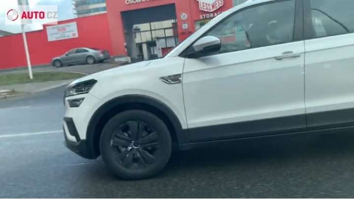 This Is How The White Colour Of 2021 Skoda Kushaq Looks On The Road