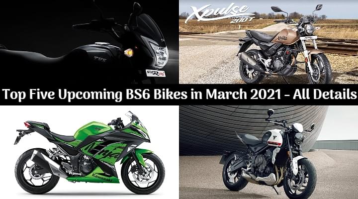 Top Five Upcoming Bikes in India in March 2021 - Ninja 300 To Triumph Trident 660!