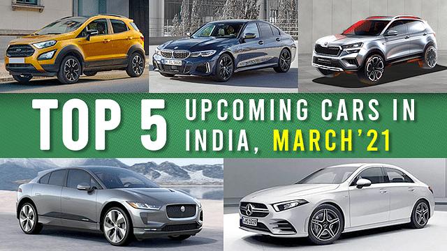 Top Five Upcoming Cars in India in March 2021 - Skoda Kushaq To Jaguar I-PACE!