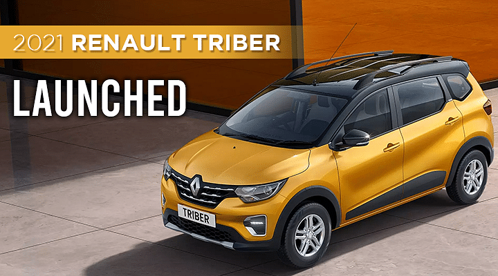 New 2021 Renault Triber BS6 Launched - New vs Old Price List