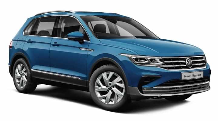 New 2021 Volkswagen Tiguan Facelift Revealed For India - Launch Soon