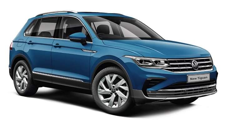 New 2021 Volkswagen Tiguan Facelift Revealed For India - Launch Soon