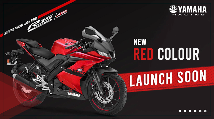 Have A Look At The New Red Colour Variant Of Yamaha R15 V3 - Launch Soon Have A Look At The New Red Colour Variant Of Yamaha R15 V3 - Launch Soon