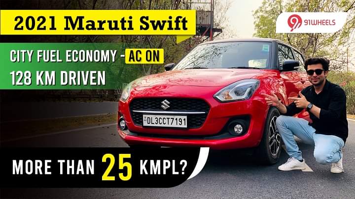 2021 Maruti Swift Beat ARAI Mileage - Got 25 Kmpl With AC ON