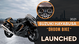 Dhoom Again - 2021 Suzuki Hayabusa Launched in India; Check Out Price and Other Details