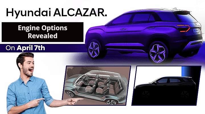 Upcoming Hyundai Alcazar To Get 2.0L Petrol And 1.5L Diesel Engine