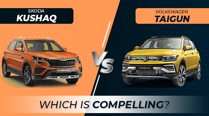 Volkswagen Taigun vs Skoda Kushaq - Spec Comparison; Same Same Yet Different?