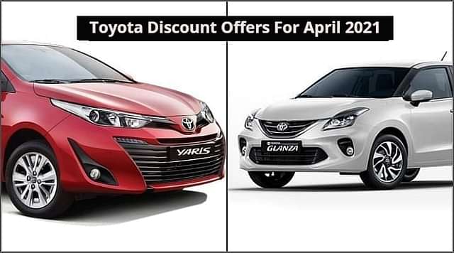 Rs 65,000 Discount On Toyota Yaris In April 2021 - Check Other Offers Too