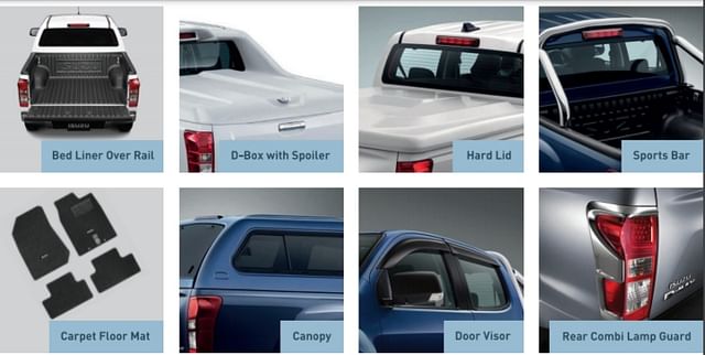 2021 Isuzu D-Max V-Cross Hi-Lander Accessories Image