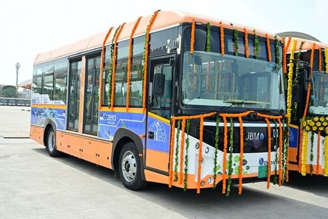 JBM Electric buses in Gujarat  
