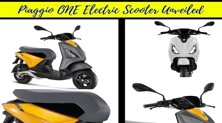 Piaggio ONE Electric Scooter Has Been Unveiled. Find Out More