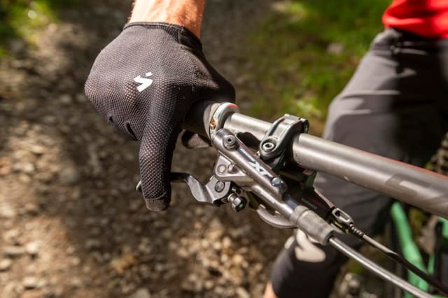 Beginners trail cycling 