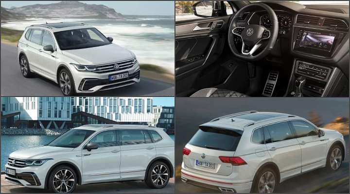 2022 Volkswagen Tiguan Allspace Facelift Design Updates - Pictures